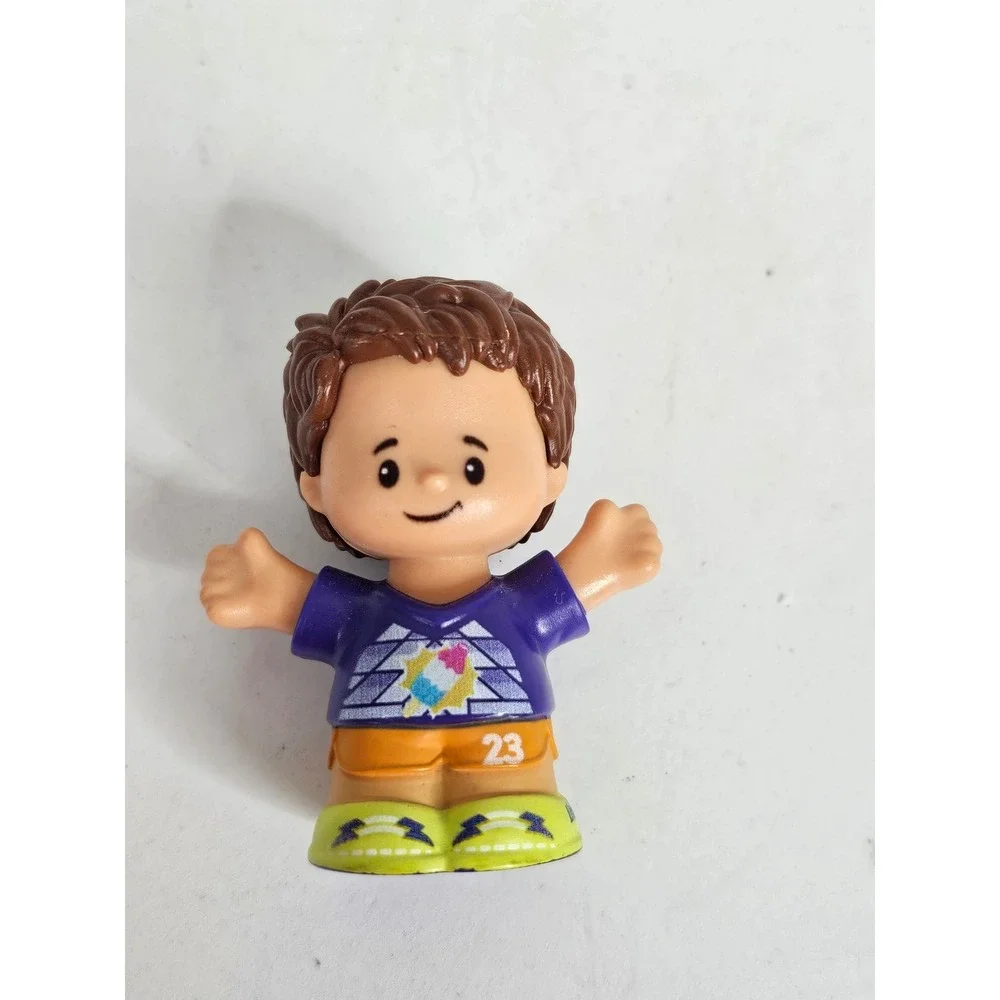 Fisher-Price Little People Orange Truck Boy 